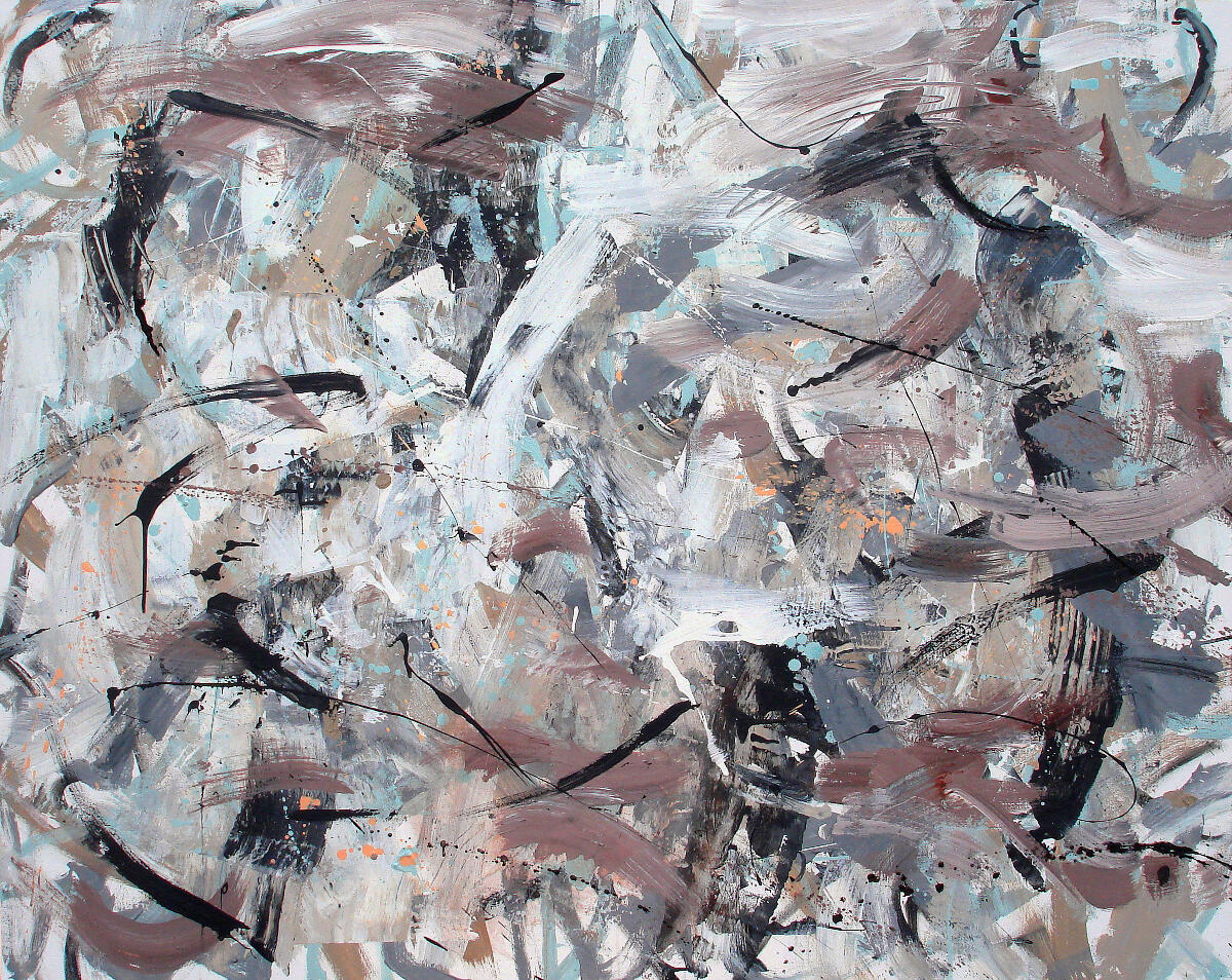 Pacific Vibrations - 48" x 60"